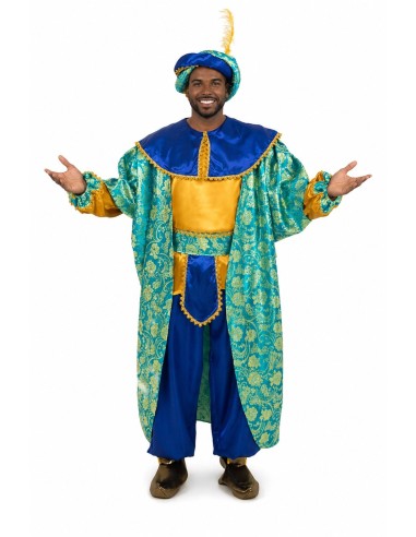 Costume da Re Baldassarre Taglia L Nuovo - di alta qualità, ideale per carnevale, feste